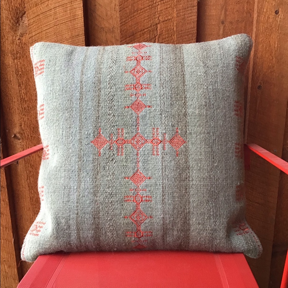 Handcrafted pillow from Sundance